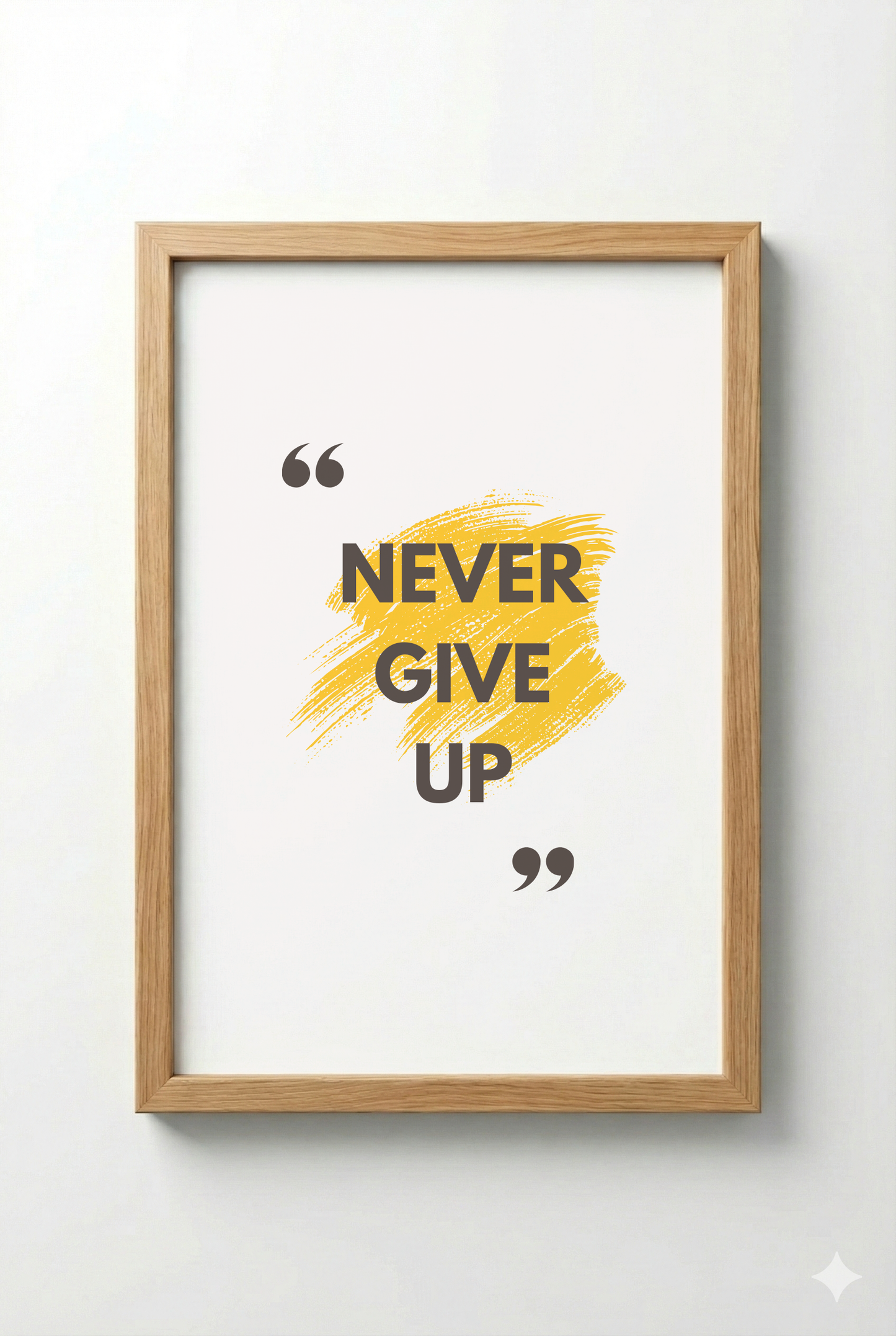 Motivational Wall Frame