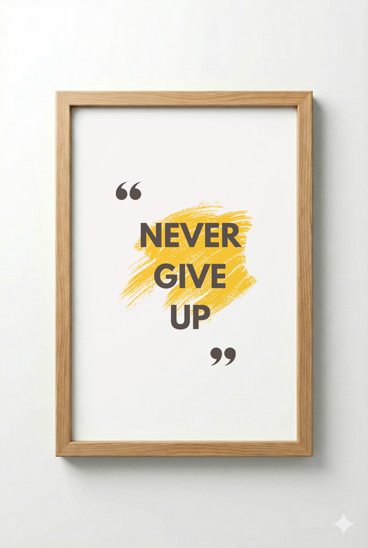 Motivational Wall Frame